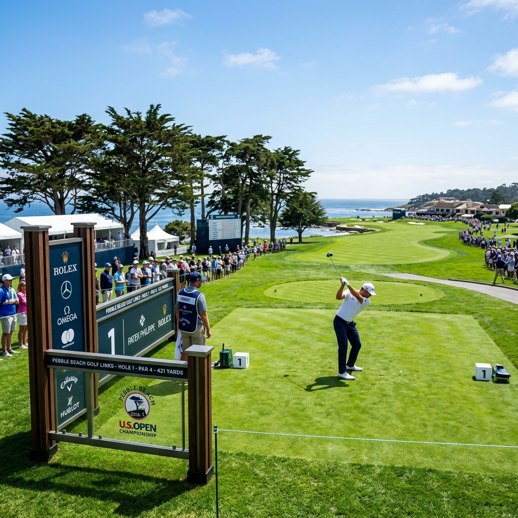 Tee box signage